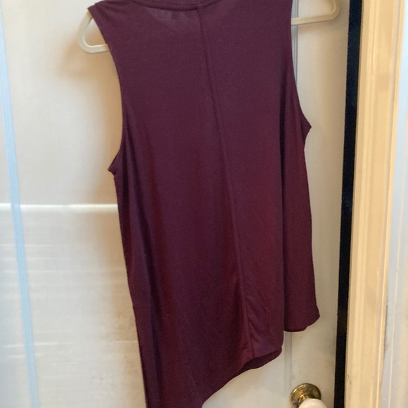 Athleta Purple Asymmtric Top, M - Picture 4 of 4